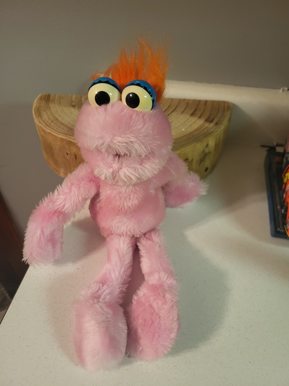 Vintage Applause 9" LOLA Plush Sesame Street Plaza Sesamo Stuffed Doll '97